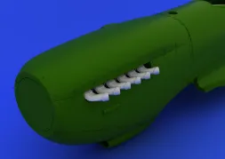 Spitfire - exhaust stacks rounded für Eduard 1:48