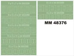 RAF STANDARD FIN FLASH 1:48