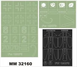 Fw 190F-8 Maxi Mask für Revell 1:32