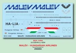 Ilyushin Il-62M - Malev (Hungarian Airlines) 1:144