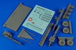 Flightline trailer F-2A (steel platform) 1:32