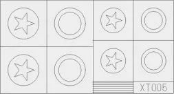 US Stars Large mask 1:35