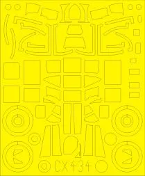 Shackleton MR.2 mask für Airfix 1:72