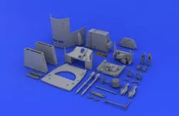 Bf 109E MG 17 mount for Eduard 1:32