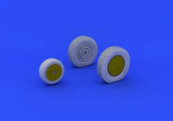 P-39 wheels late für Kitty Hawk 1:32