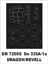 Do 335 mask für Revell/ Dragon 1:72