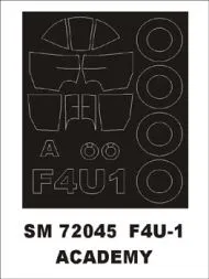 F4F-1A mask für Academy 1:72