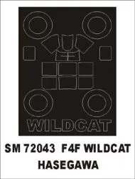 F4F Wildcat mask für Hasegawa 1:72