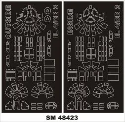 Il-4 mask for Xuntong 1:48