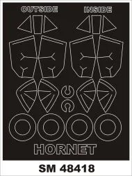 DH. Hornet maks für Trumpeter 1:48