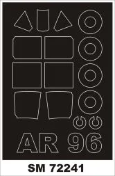 Arado Ar 96 mask for Special Hobby 1:72