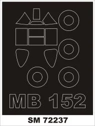 Bloch 152 mask für RS Model 1:72