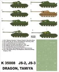 IS-2 (late), IS-3 Soviet heavy tanks Part I 1:35