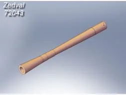 PKT 7.62mm MG gun barrel 1:72