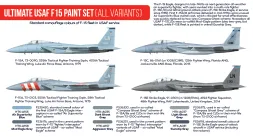 USAF F-15 paint set