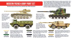 French Modern Army paint set