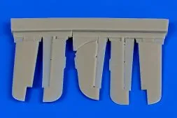 Fw 109A control surfaces for Eduard 1:72
