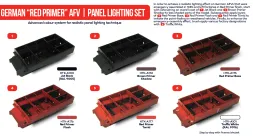 German Red Primer AFV panel lightin