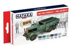 German Early AFV WW - panel lighting set