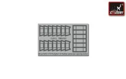 Pz.Kpfw.V G Panther periscope openings (early) 1:72