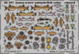 Fauna - water animals/fish - colour 1:35