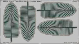 Leaves Palm Cocos Nucifera colour 1:35