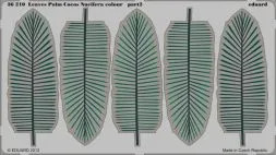 Leaves Palm Cocos Nucifera colour 1:35