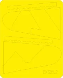 Bf 109G camo scheme mask - MTT 1:48