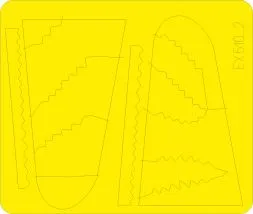 Bf 109G camo scheme mask - Erla 1:48