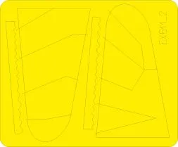 Bf 109G camo scheme mask - WNF 1:48