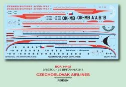 Bristol 175 Britannia 318 - Szechosloval Airlines 1:144
