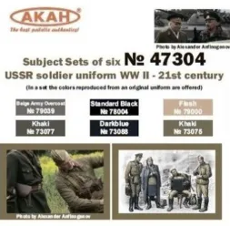 USSR - Russian soldier uniform WW II - 21st century