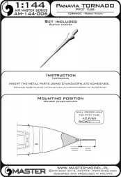 Panavia Tornado - Pitot Tube 1:144