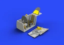 Bf 109G-5 cockpit for Eduard 1:48