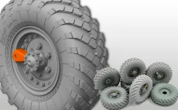 ZiL-157/ BTR-152 wheels 1:35