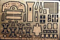 Tu-91 Detail Set for Modelsvit 1:72