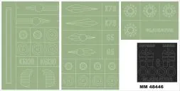 Gloster Gladiator Mk I Maxi Mask für Merit 1:48