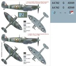 Spitfire Mk.VB Super Mask für Tamiya P.I 1:48