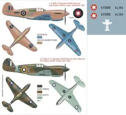 P-40E Super Mask for Hasegawa 1:48