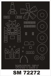 A.W. Whitley Mask für Airfix 1:72