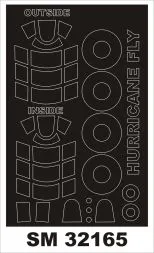 Hurricane Mk.IIc Mask für Fly 1:32