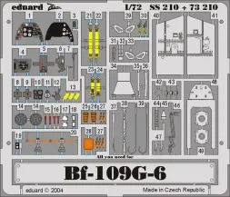 Bf 109G-6 P.E. set für Hasegawa - Zoom 1:72