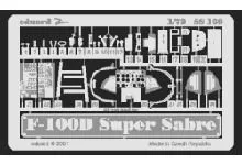 F-100D P.E. set für Italeri - Zoom 1:72