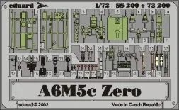 A6M5c Zero P.E. set für Hasegawa - Zoom 1:72