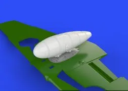 Bf 109G external fuel tanks 1:48