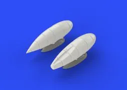 Bf 109G external fuel tanks 1:48