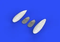 Bf 109G external fuel tanks 1:48