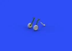 Spitfire Mk.IX wheels - 5 spoke, smooth tire 1:72