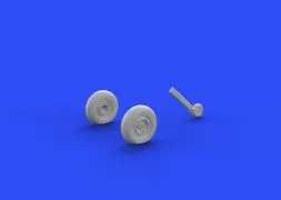 Spitfire Mk.IX wheels 4 spoke, smooth tire 1:72