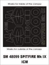 Spitfire Mk.IX mask für ICM 1:48